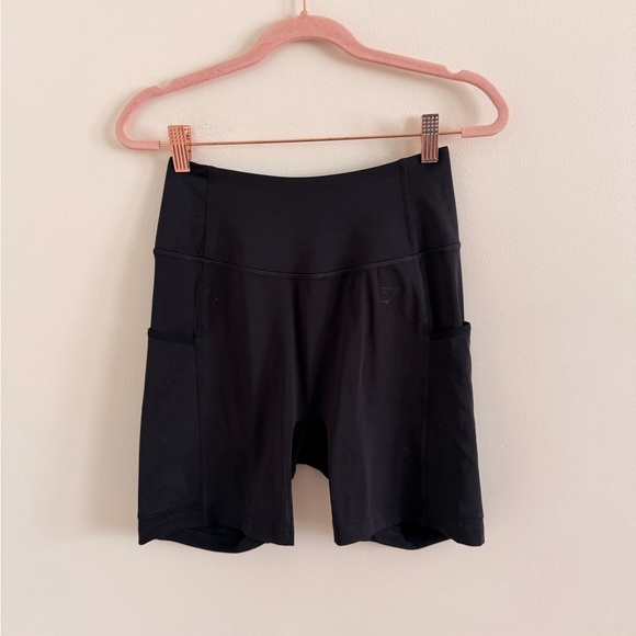 Gymshark Pants - Gymshark Black Women's Bike Shorts
